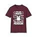 Arshiyan Midhat I Did The Math The Answer is Penguin Maths Lover T Shirt(Maroon, Medium)