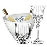 Les verres sont parfaits pour l'eau, le whisky, les cocktails ou les liqueurs, tandis que les verres à pied sont parfaits pour servir du vin, ajoutant une touche de raffinement à chaque occasion