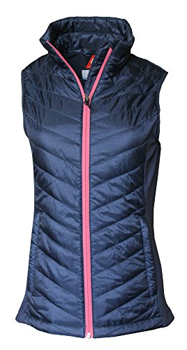 Columbia Women's Morning Light Omni Heat Hybrid Vest (Nocturnal, S)