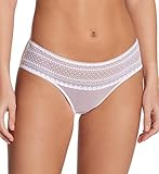 bikini weiß damen Elastische Taille sitzt flach am Körper.