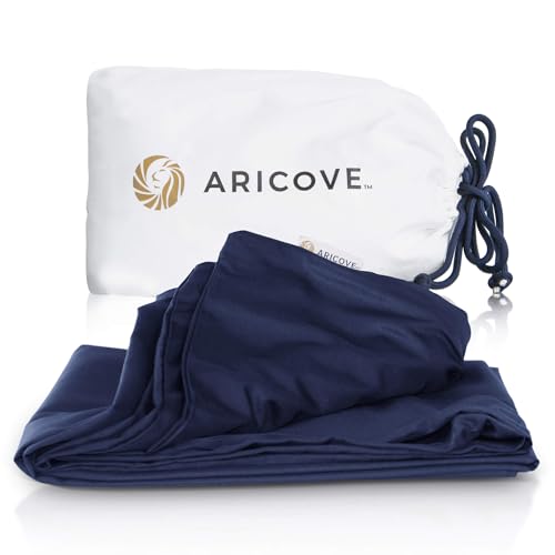 Aricove Weighted Blanket Cover 48”x72”, Twin Size, Duvet Cover for