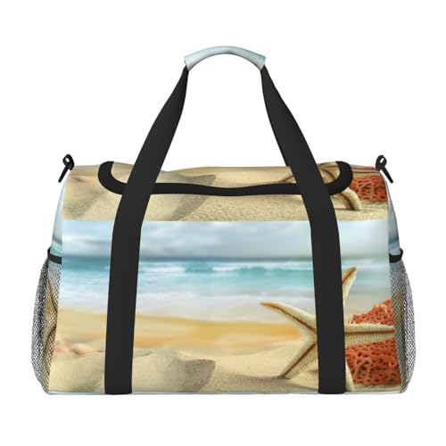 Bolsa de viaje moderna de playa, bolso grande y plegable de noche