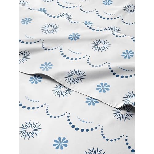 CGK Unlimited Christmas Sheets Twin - 3 Piece Deep Pocket - Christmas Sheet Set - Soft Wrinkle Free - Winter Bed Sheets - Sheets for Kids and Toddlers - Santa Hats Cats and Dogs