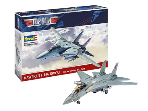 Revell 03865 Maverick's F-14A Tomcat Top Gun 1:48 Scale Unbuilt/Unpainted Plastic Model Kit