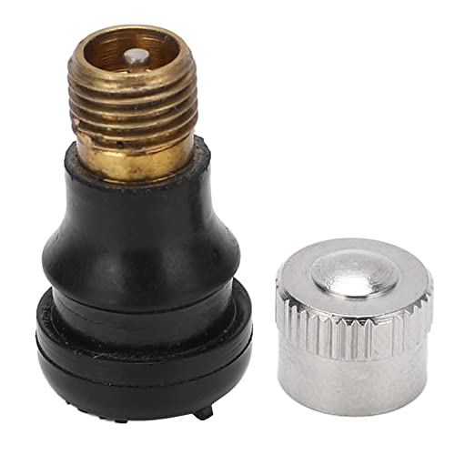 Valve tubeless trottinette électrique métal caoutchouc 9mm