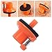UTHCLO Orange Hi-Hat Cymbal Stand Support Cymbal Seat Bracket for Drum Set Accessories for Adult Drummers and Drum Hardware