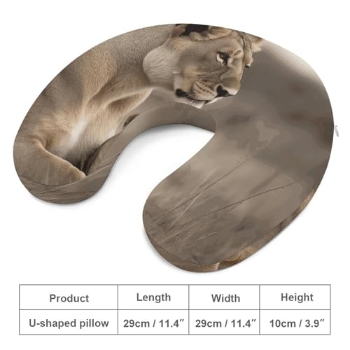 Almohada espuma viscoelástica 30 cm x 25 cm para viaje miniatura 2