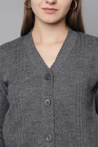 Image of HIFZAA Sweater Cardigan for Women Winter Sweaters for Ladies Plus Size M to 6XL