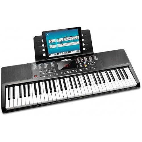 RockJam RJ361 61 Key Compact Keyboard Piano for Beginners