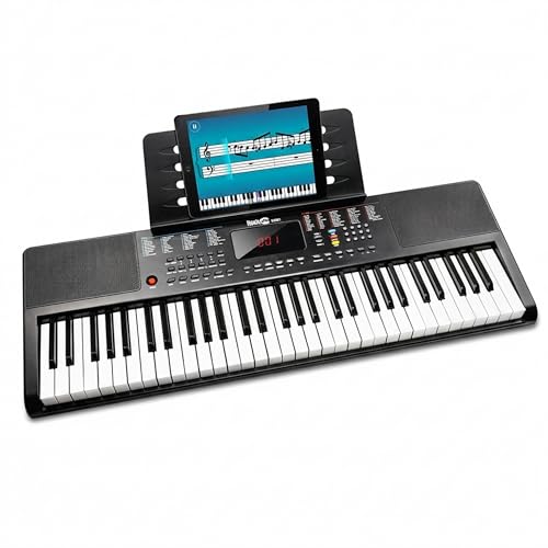 RockJam RJ361 61 Key Compact Keyboard Piano for Beginners