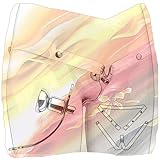 Male Portable Flat Protection Cage with Waist Belt, Special Negative Inverted Cage Set for Sissy Men 3234 -USXA03 (White)
