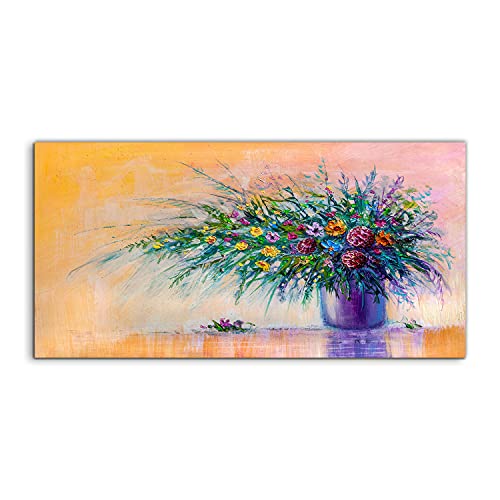 Tableau acrylique bouquet of art flowers pour créer une ambiance apaisante