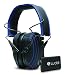 Lucid Audio AMPED Sound Amplifying Bluetooth Hearing Headphones with Wireless TV Streamer - Black/Blue