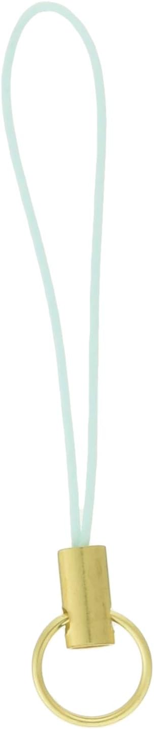 NBK KD107-100 Double Ring Strap with Metal Fittings, Nickel, Pack of 100, Color No. 107