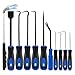 Jalzdieod 11 Pcs Automotive Hook and Pick Tool Set with Telescoping Magnetic Pickup Gasket Scraper Remover Pry for Auto