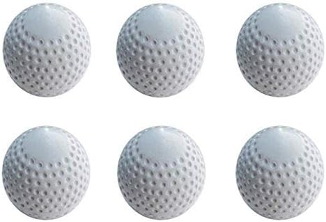 White Match Field Hockey Ball,Hockey Ball for Practice (Pack of 6 Ball)…