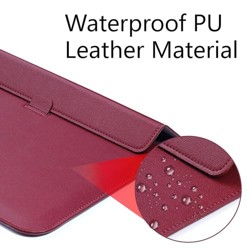 Funda para portátil personalizable de cuero PU para MacBook miniatura 4