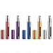 Vtrem Refillable Perfume Atomizer Pump 5 Milliliter 5PCS Mini Portable Spray Bottle With Window Travel Fragrance Empty Bottle Easy To Fill Scent Multicolor Gold, Silver, Blue, Purple, Pink