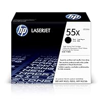HP 55X (CE255X) Black High Yield Original LaserJet Toner Cartridge