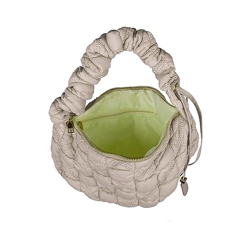 Puffer Bag Quilted Padded Tote Bags for Women Puffy Hobo Purse Lightweight Down Cotton Crossbody Shoulder Bag3