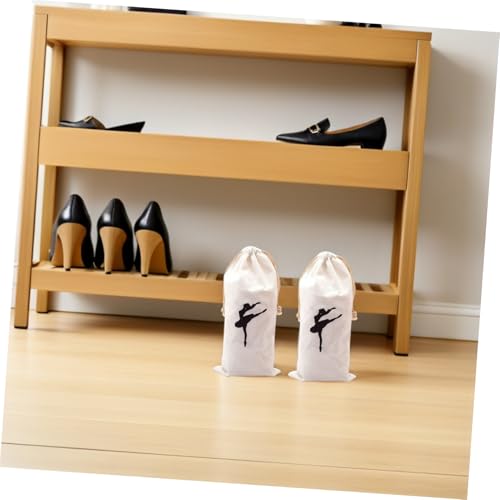 Pochette à chaussures de ballet Zerodeko sac cordon rangement danse classique - 5