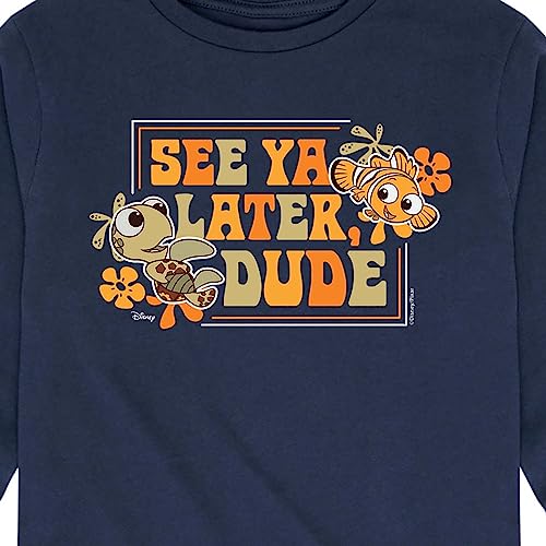 Disney Finding Nemo - See Ya Later Dude - Toddler and Youth Long Sleeve Graphic T-Shirt3