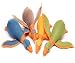 Multipet Dazzler Ducks Durable Plush Dog Toy, Colors May Vary