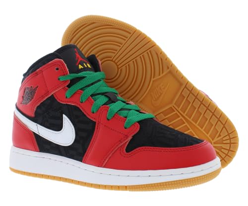 Image of Nike Boys' Air Jordan 1 Mid GS Sneakers