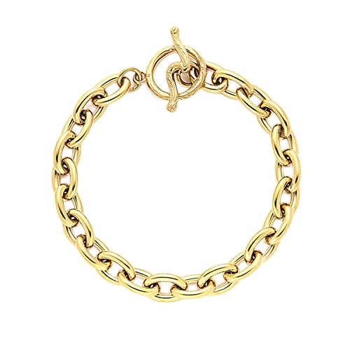 [ブルーム] 【WEB限定】ファインスティール ペアブレスレット（レディース）（サージカルステンレス 316L） イエロー 17.0cm