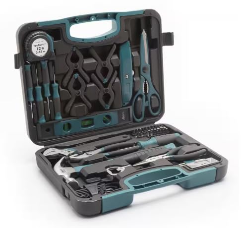 Anvil 76-Piece SAE and Metric Homeowners Tool Kit with Case