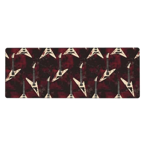 Tapis de souris de jeu antidérapant à bords cousus et glisse fluide