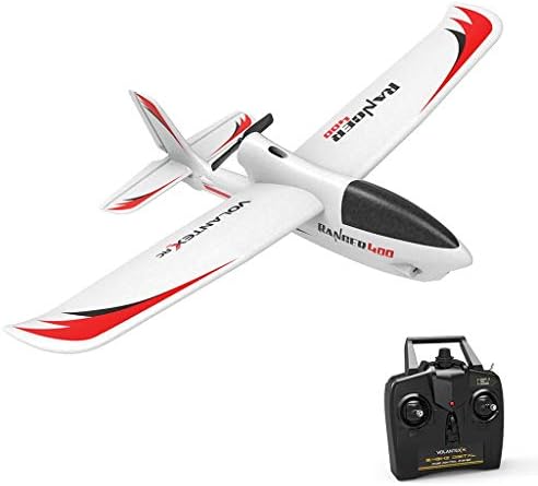 VOLANTEXRC RC Glider Plane Remote Control Airplane,2.4Ghz 2 Channel Ready to Fly, 4CH Airplane Aircraft Built in 6-Axis Gyro System Easy to Fly RTF for Kids Boys Adult Beginner (Durable EPP Foam)