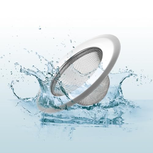 Colador para fregadero de cocina de acero inoxidable uxcell 2 pzas miniatura 4