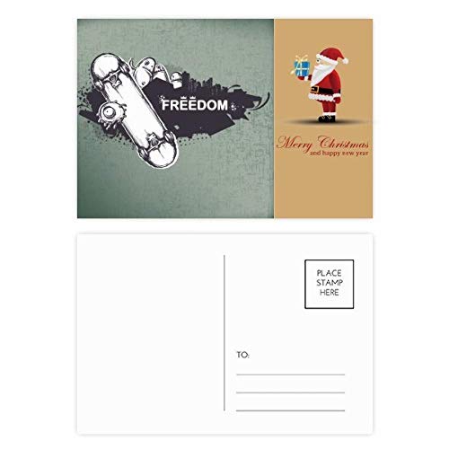 Cartes postales skateboard Hip-Hop Freedom pour remplacer les invitations ennuyeuses