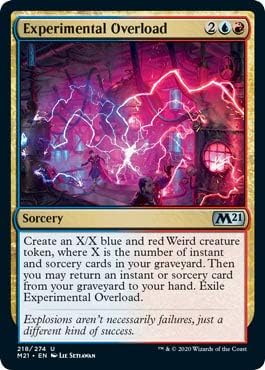 Magic: The Gathering SinglesExperimental Overload