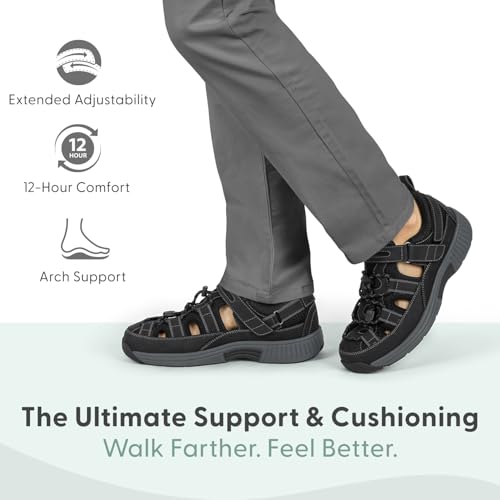 Orthofeet Men's Clearwater Sandal2