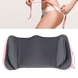 Electric Butt Massage Machine 9 Vibration 3 Heating Gasbag Kneading Hip Shaping Pelvic Massager 100‑240V (Pink)