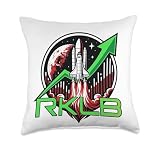RKLB | Rocket | Lab Throw Pillow