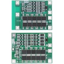 Create idea 2Pcs 4S 40A Li-ion Cell Protections Board Li-Ion Lithium Battery 18650 Charger PCB BMS Protective Board with Balance for Drill Motor