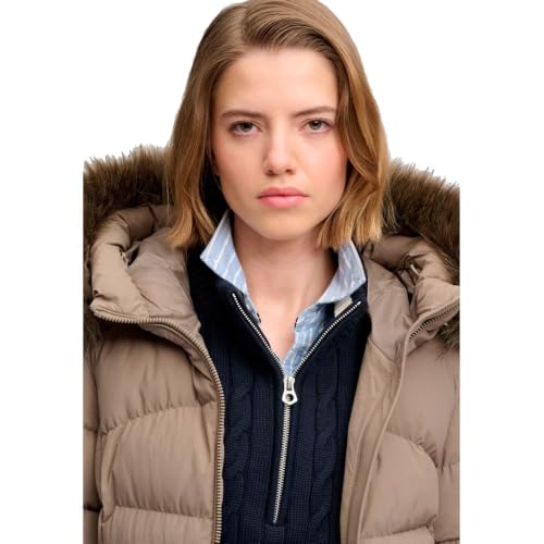 Superdry Femme Doudoune Fuji à Capuche Fourrure Synthétique - vue 5