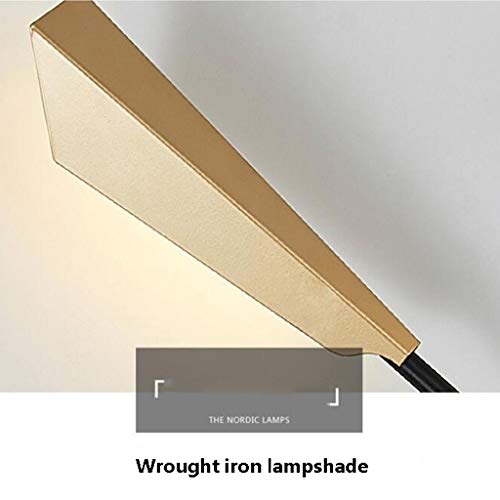Apliques luces de pared lámpara de pared LED de hojas de bambú minimalista 5