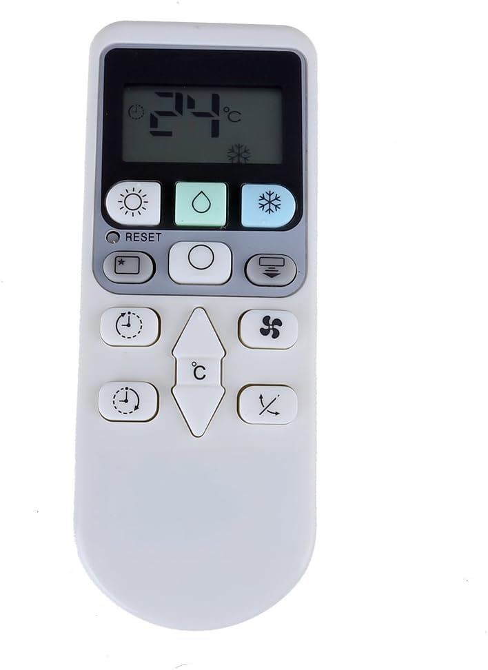 ELTERAZONE Remote Control For 01 Rar-3V2 Rar-2P2 Rar-3U1 Ac Air Conditioner White