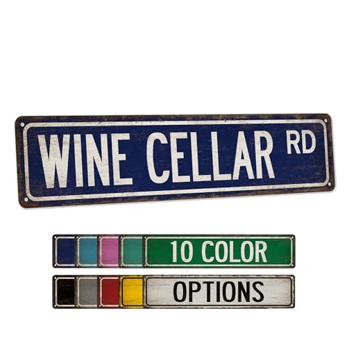 Wine Cellar Street Sign
