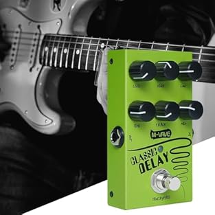 [CLASSIC ANALOG CIRCUIT] Experience warm and rich sound textures with the For M-vave delay effect pedal, designed to inspire your musical creativity with its classic analog circuit. [IMPRESSIVE DELAY TIME] With a maximum delay capability of 600ms, th...