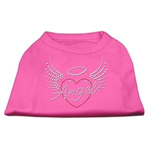 Mirage Angel Hart Strass Hond Shirt