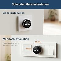 BEOK CONTROLS Fussbodenheizung Thermostat Digital, Smart WiFi Thermostate für Gaskesselheizung Raumthermostat Programmierbar Heizungsthermostat WLAN Thermostat – Ansicht 7