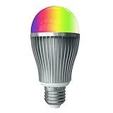 FUYUTEC Milight Wifi LED Light Bulb, 9W (60W Equivalent) RGB+Warm White Dimmable Colorful 800 Lumen, Color Change Controlled By Remote or Smart Andriod IOS Phone Via Wifi iBox