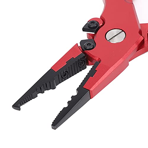 Vistangenset, scherpe rand antislip arbeidsbesparende veerlager vistang Comfortabel handgevoel om te vissen(rood) - Image 8