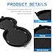 for Honda Civic Accessories 2022 2023 2024 2025 2026 Cup Holder Inserts Center Console Liner 3D Silicone Anti-dust Coaster Mat Pad Interior Decoration (2PCS, Black Trim)