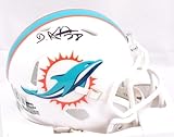 De'Von Achane Autographed Miami Dolphins Speed Mini Helmet-Beckett W Hologram - Autographed NFL Mini Helmets
